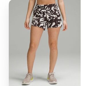 Lululemon Hotty Hot High-Rise Lined Short 4”